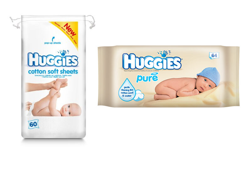 Kimberly Clark Huggies baby wipes